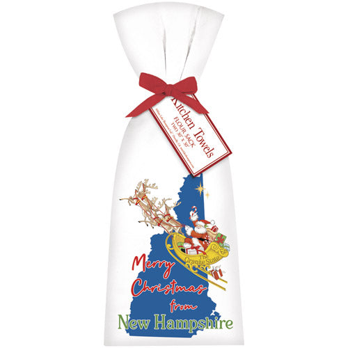 Christmas From New Hampshire Towel Set