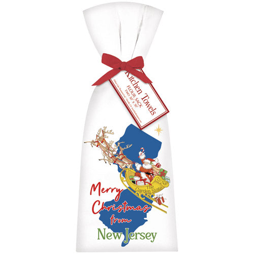 Christmas From New Jersey Towel Set