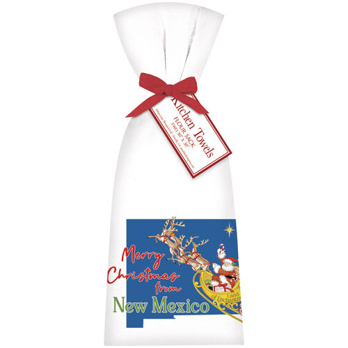 Christmas From New Mexico Towel Set