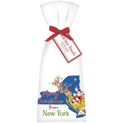 Christmas From New York Towel Set