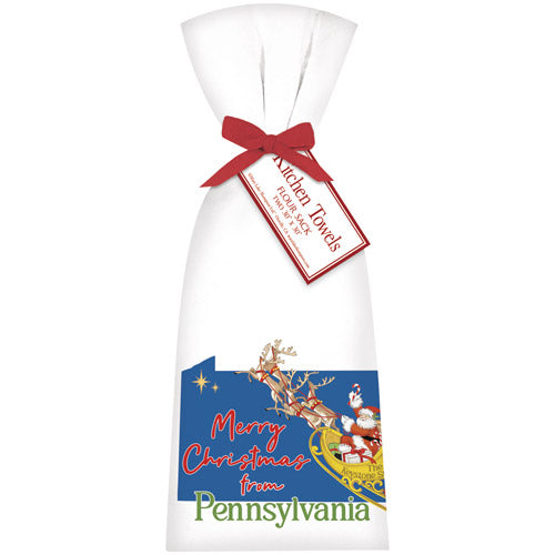 Christmas From Pennsylvania Towel Set