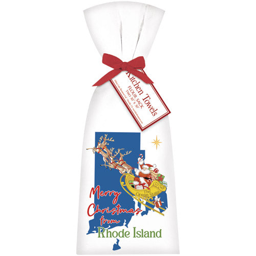 Christmas From Rhode Island Towel Set