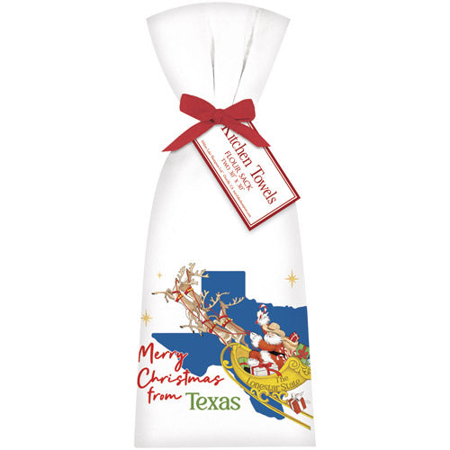 Christmas From Texas Towel Set