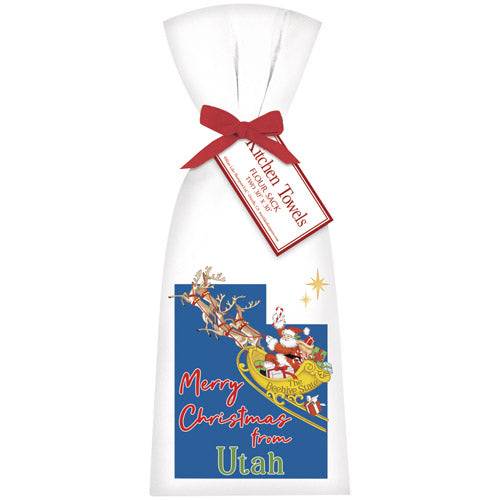 Christmas From Utah Towel Set