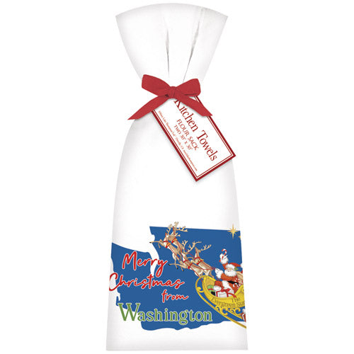 Christmas From Washington Towel Set