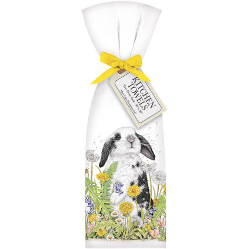 Dandelion Rabbit Towel Set