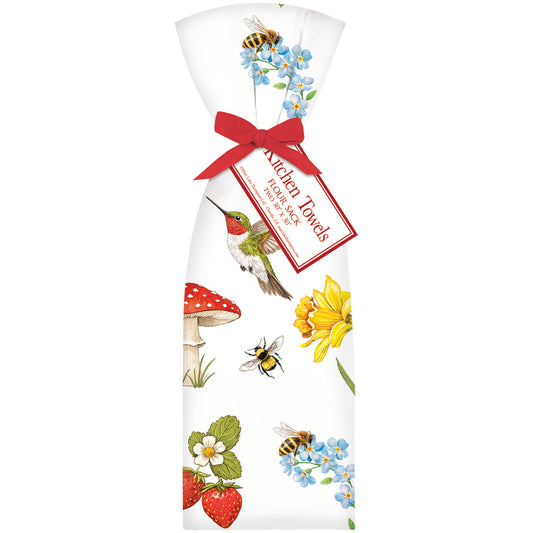 Bird Bee Scatter Towel Set