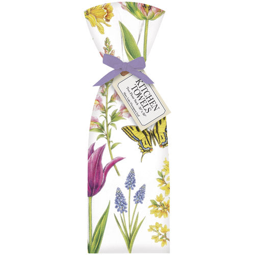 Flower Bulb Scatter Towel Set