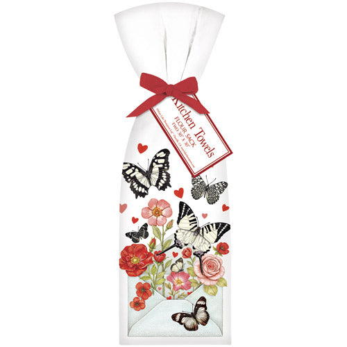 Butterfly Valentine Towel Set