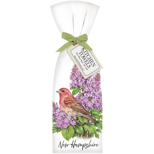 New Hampshire State Bird Towel Set