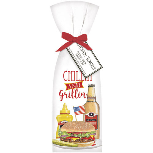 Chillin And Grillin Towel Set