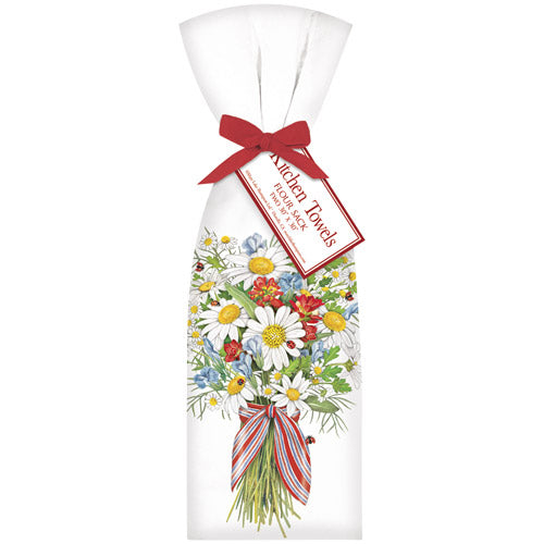 Daisy Bouquet Towel Set