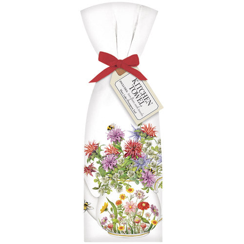 Flower Teapot Towel Set