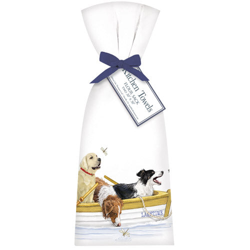 Row Boat Pets Towel Set
