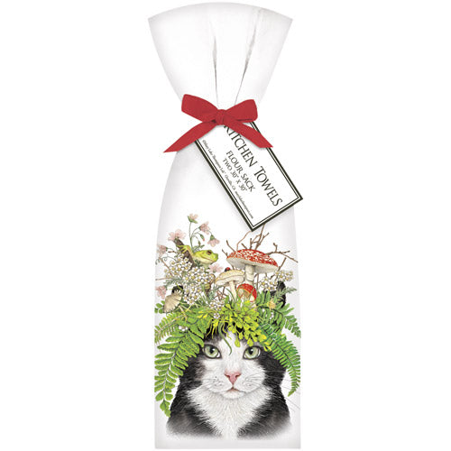 Fern Cat Towel Set