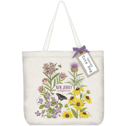New Jersey Flowers Tote Bag