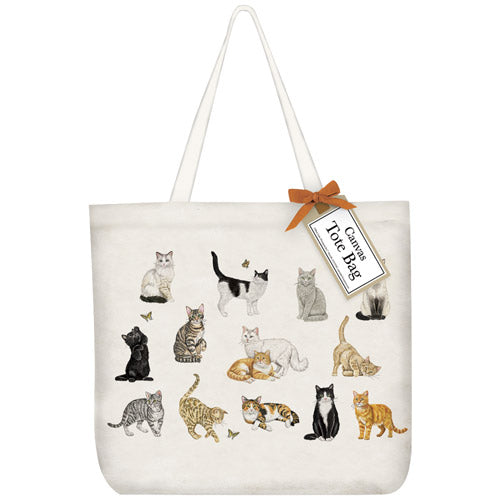 Everyday Cat Scatter Tote Bag