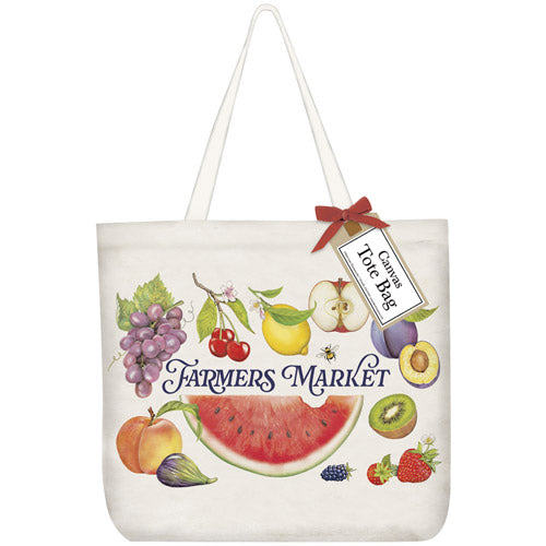Market Fruit Tote Bag