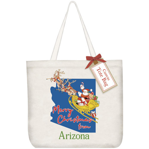 Christmas From Arizona Tote Bag