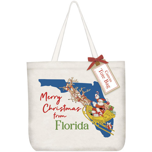Christmas From Florida Tote Bag