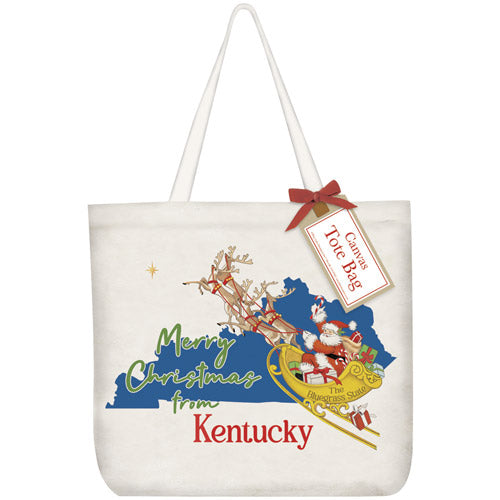 Christmas From Kentucky Tote Bag