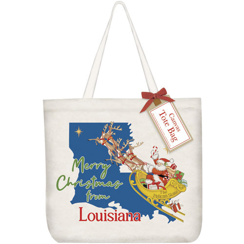 Christmas From Louisiana Tote Bag