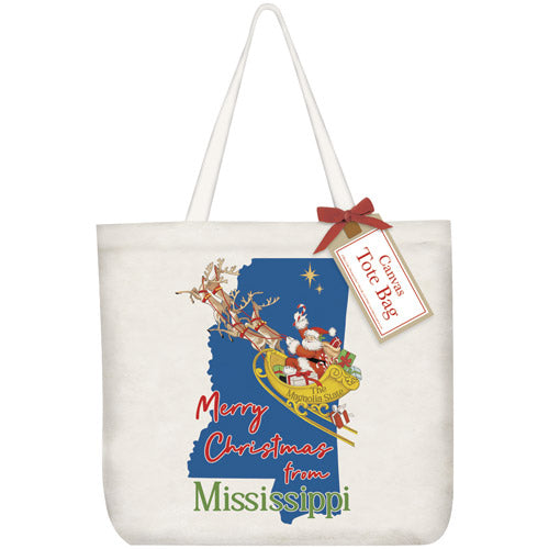 Christmas From Mississippi Tote Bag