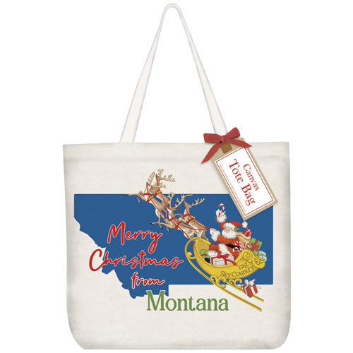 Christmas From Montana Tote Bag