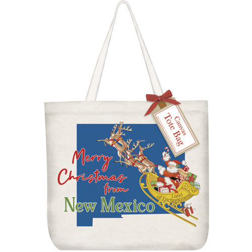 Christmas From New Mexico Tote Bag