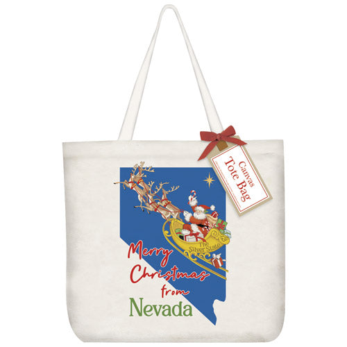 Christmas From Nevada Tote Bag