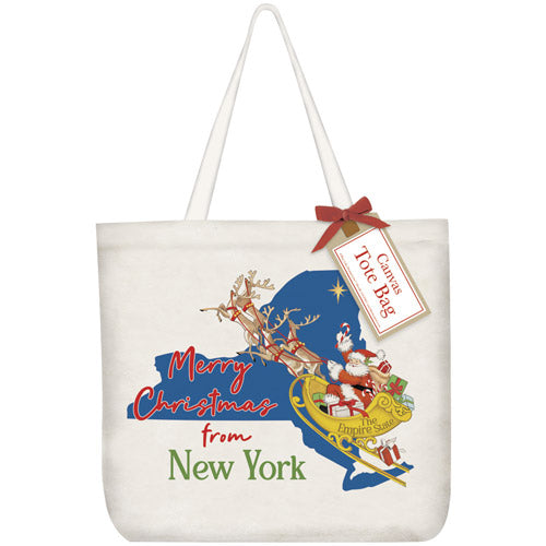 Christmas From New York Tote Bag