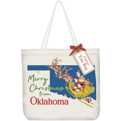 Christmas From Oklahoma Tote Bag