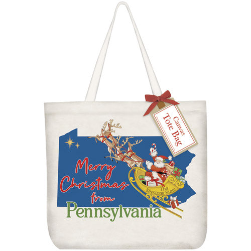 Christmas From Pennsylvania Tote Bag