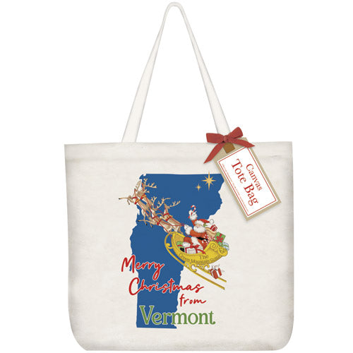 Christmas From Vermont Tote Bag