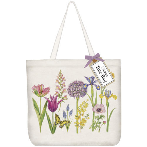Flower Bulb Scatter Tote Bag