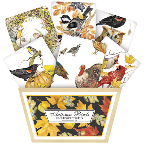 Autumn Birds Towel Unit