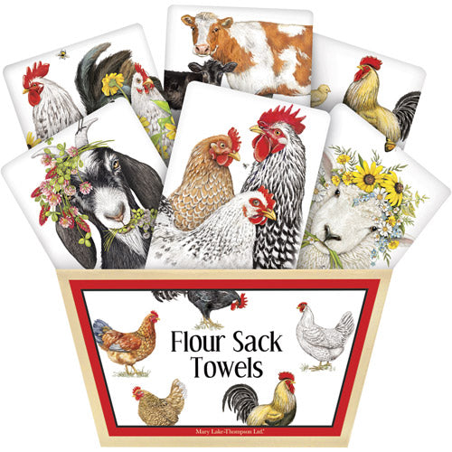 Farmhouse Animals Towel Unit