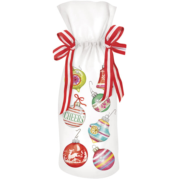 Scattered Ornaments Wine Bag
