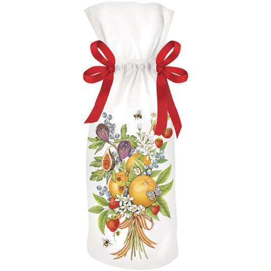 Fruit Bouquet Wine Bag