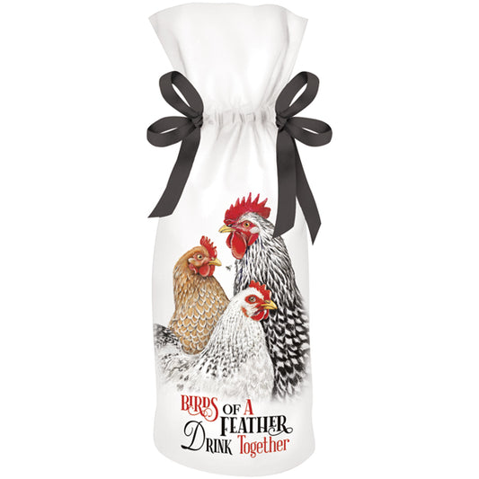Chicken Heads Wine Bag