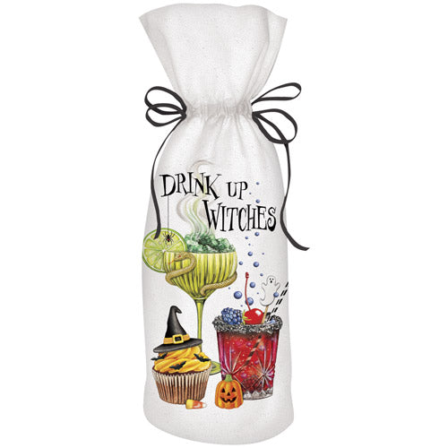 Halloween Cocktails Wine Bag