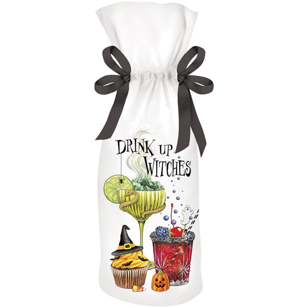 Halloween Cocktails Wine Bag