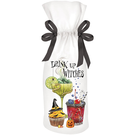 Halloween Cocktails Wine Bag
