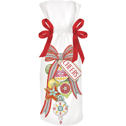 Ornament Swag Wine Bag