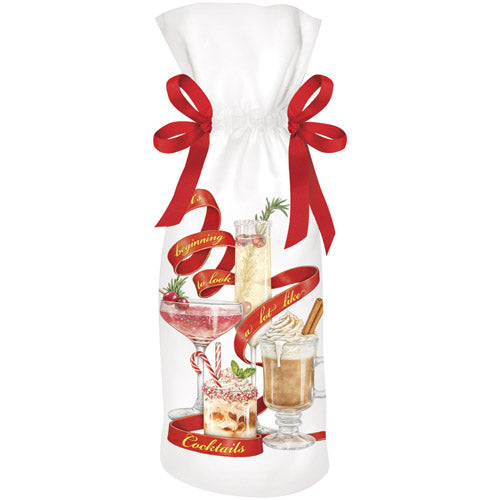 Ribbon Cocktails Wine Bag