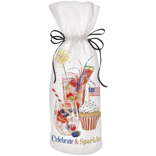 Patriotic Cocktails Wine Bag