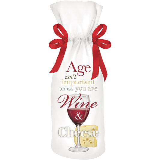 Wine and Cheese Wine Bag