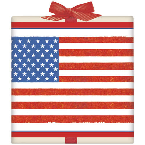 American Flag Tea Box - Lemon