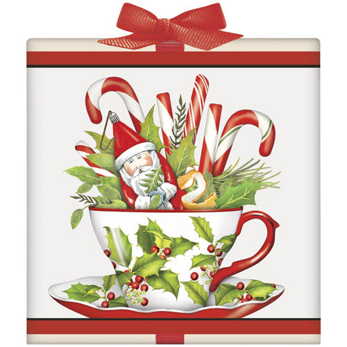 Santa Teacup Tea Box