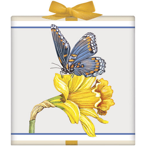 Daffodil And Butterfly Tea Box